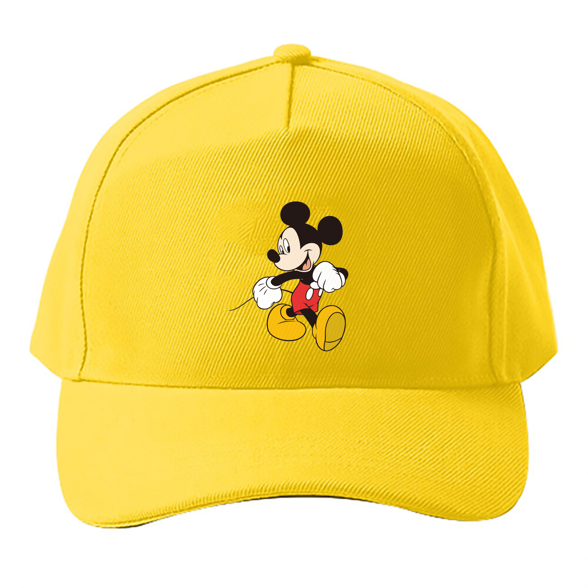 （画像用） ミッキーマウス Mickey Mouse ベースボールキャップ 綿100％ 男女兼用 帽子 スポーツ